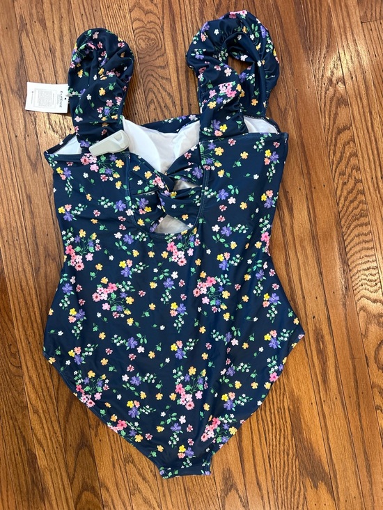Eomenie Floral Square-Neck One-Piece Swimsuit - XXL - Picture 8 of 9